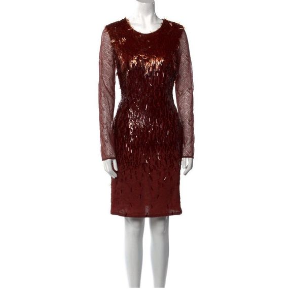 Euc IT42 Authentic Gucci 2010 Embellished Frida Giannini Dress Party/ Evening - Picture 4 of 15